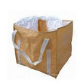 Orange Fabric PP Jumbo Plastic Bag